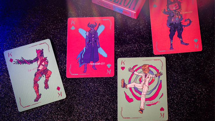 Cyberpunk Origin Acelion Playing Cards - Image 4