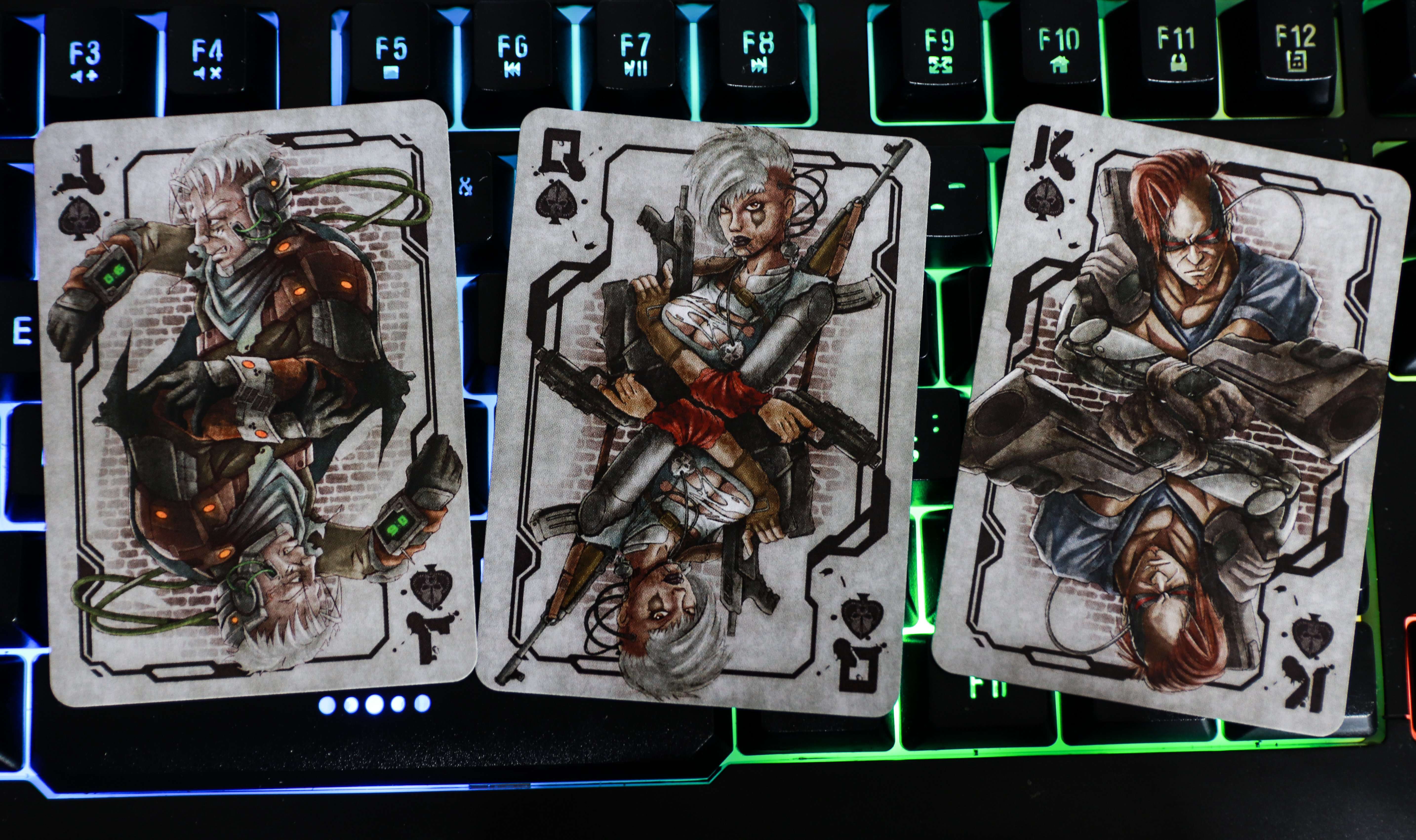 Cyberpunk Prototype Playing Cards MPC - Image 3
