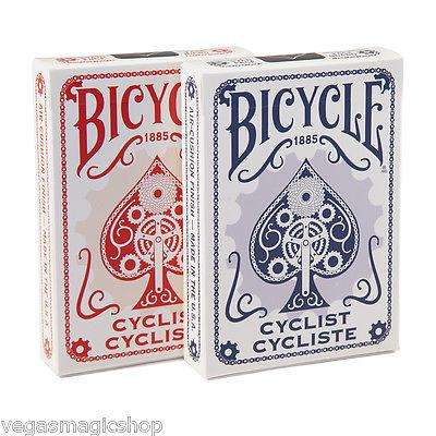 Cyclist Blue & Red 2 Deck Set Bicycle Playing Cards - Image 2