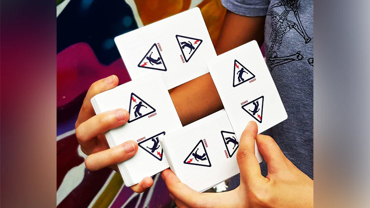 Danger High Voltage Playing Cards USPCC - Image 6