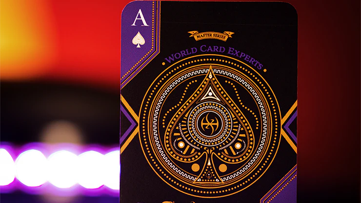 Dark Lordz Royale Purple Playing Cards USPCC - Image 2