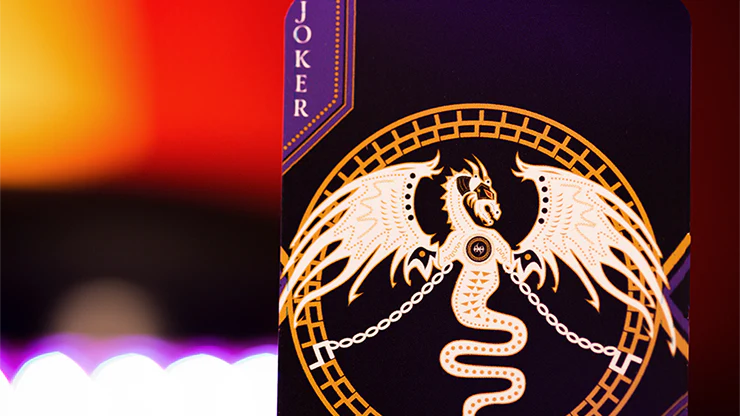 Dark Lordz Royale Purple Playing Cards USPCC - Image 6