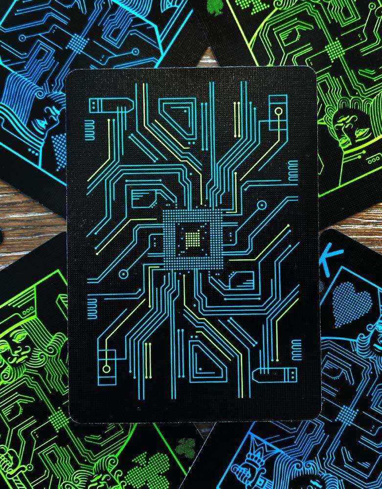 Dark Mode Bicycle Playing Cards - Image 2