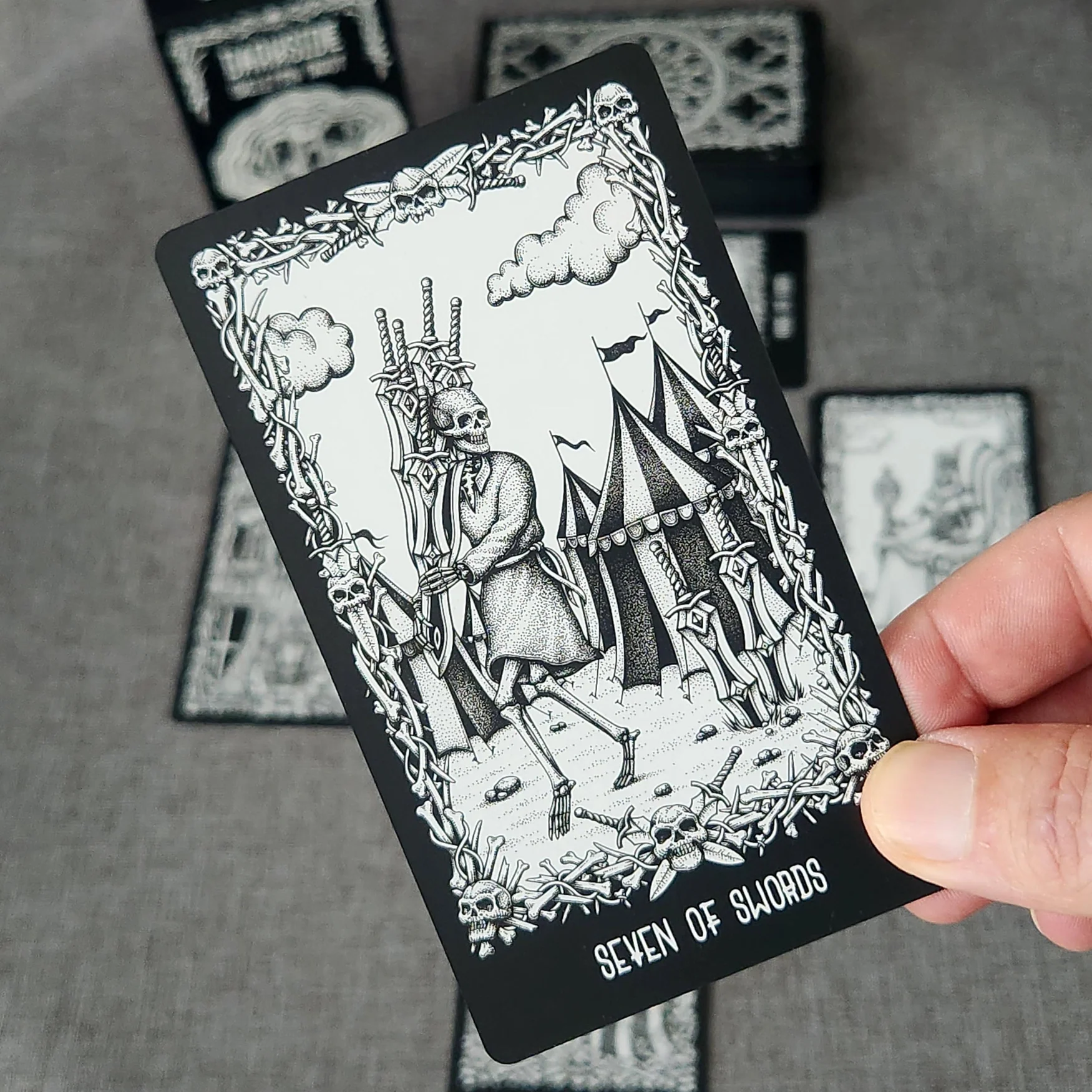 Darkside Skeleton Tarot Cards Deck - Image 5