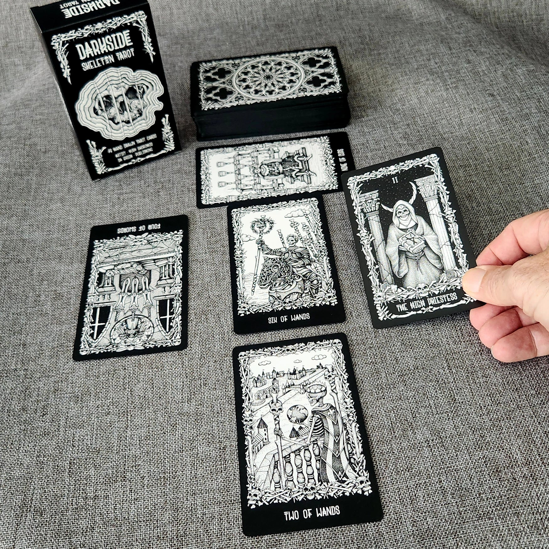 Darkside Skeleton Tarot Cards Deck - Image 7