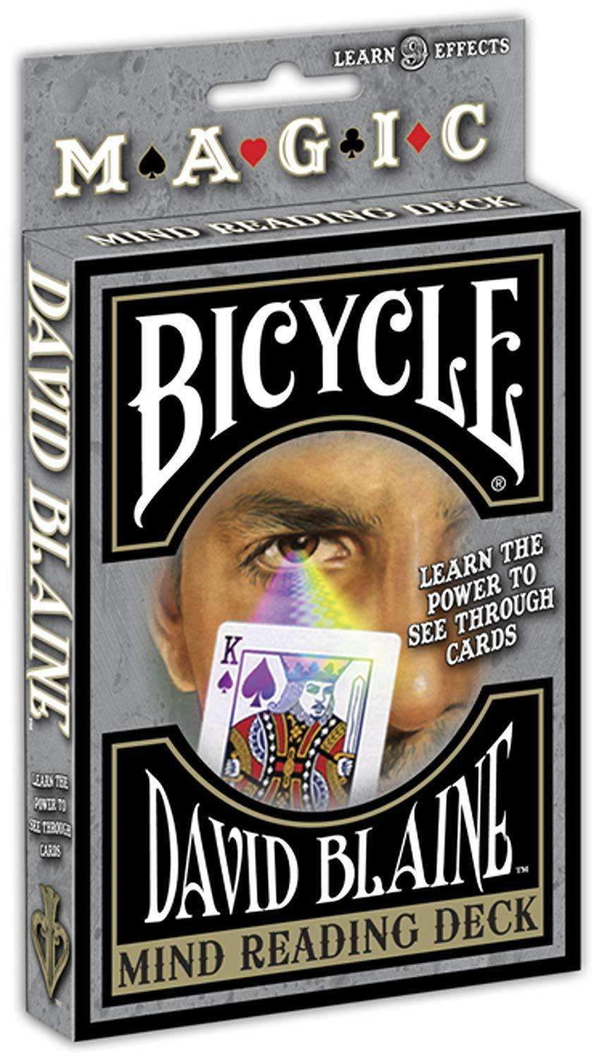 David Blaine Split Spade Mind Reading Bicycle Playing Cards - Image 2