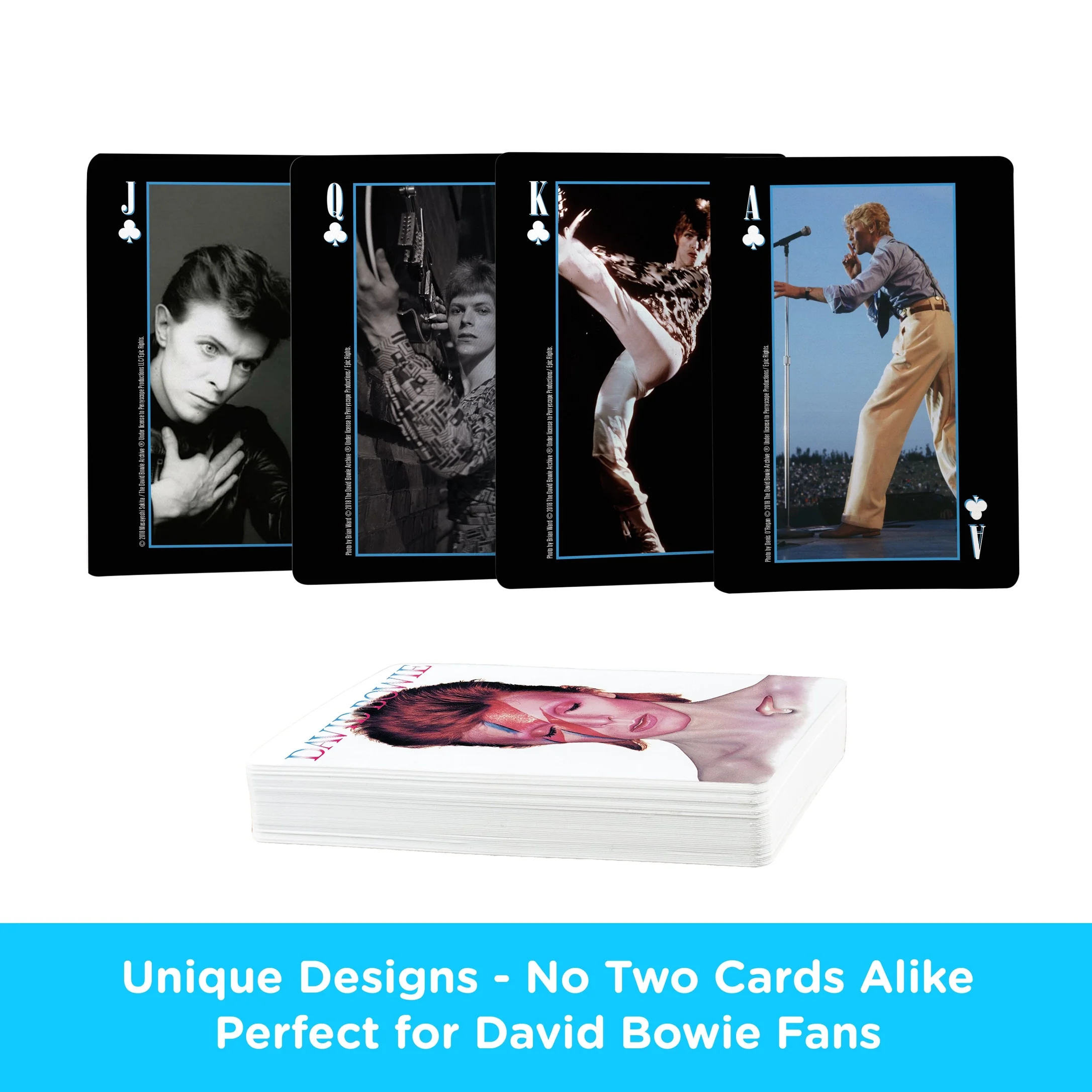 David Bowie Playing Cards by Aquarius - A Tribute to the Iconic Star - Image 2