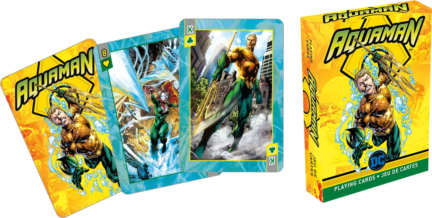 DC Comics Aquaman Comics Playing Cards – Unleash Your Inner Superhero - Image 2