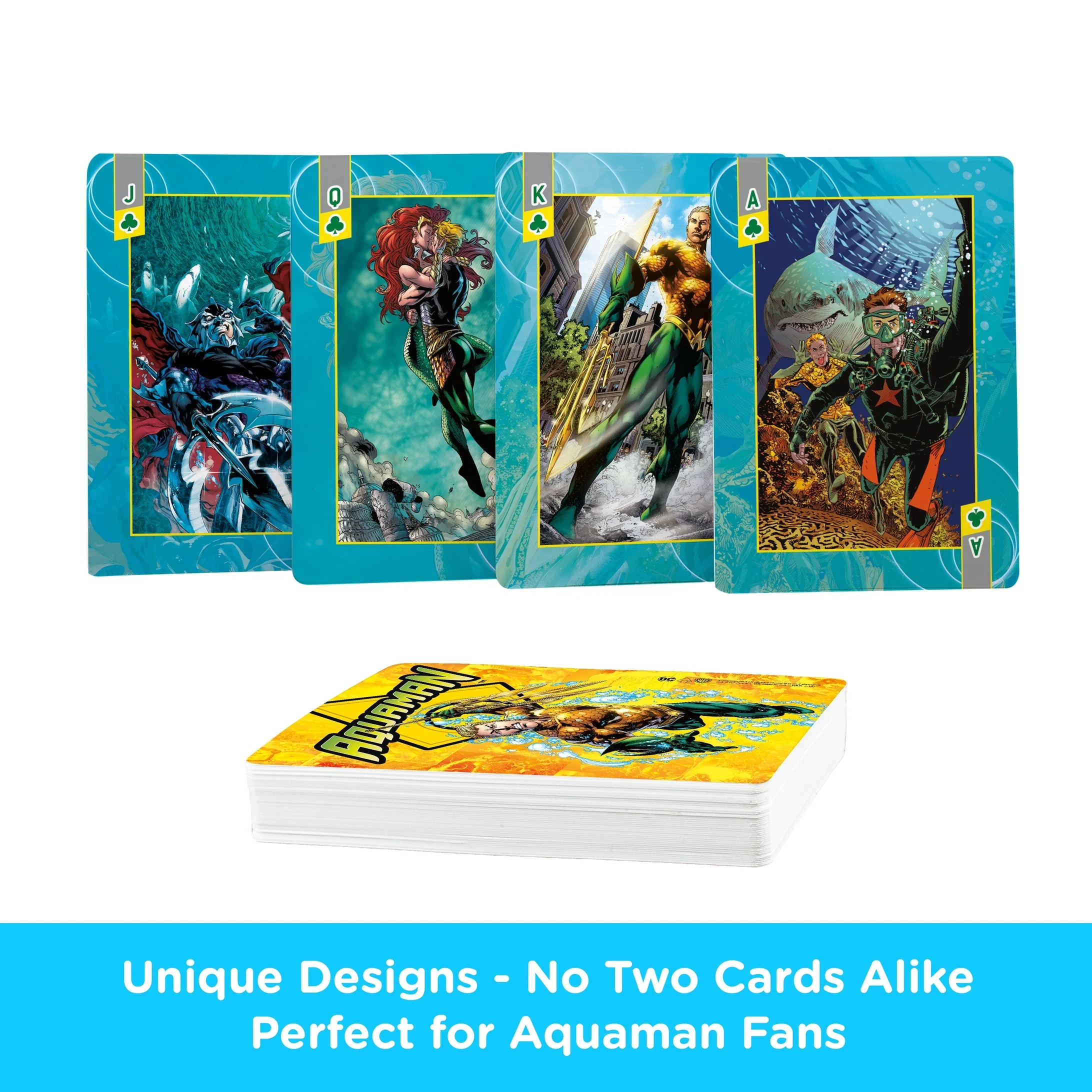 DC Comics Aquaman Comics Playing Cards – Unleash Your Inner Superhero - Image 4