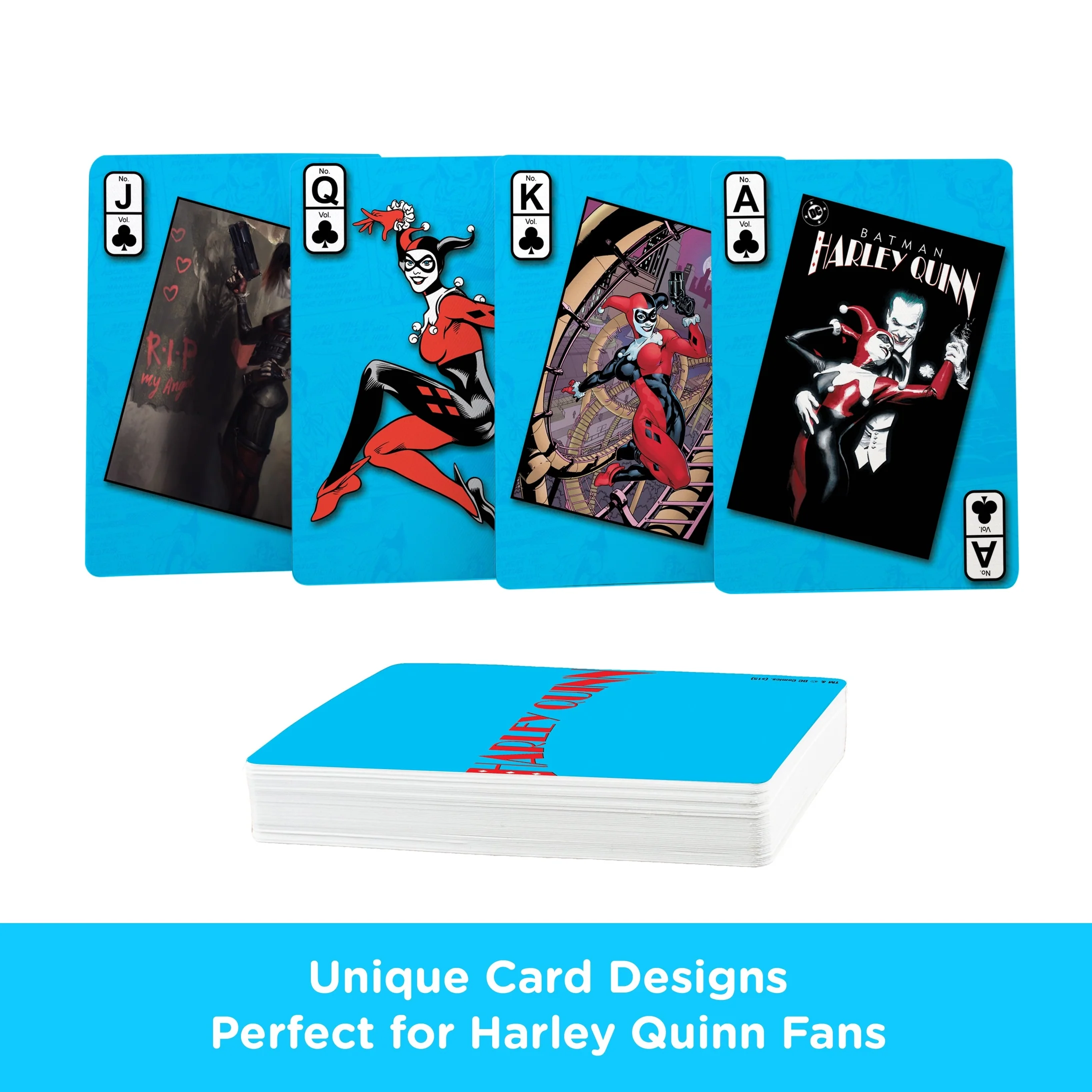 DC Comics Harley Quinn Playing Cards - The Conflicted Anti-Hero - Image 3