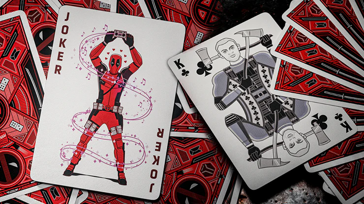 Deadpool Playing Cards by Theory11 - Shuffle Up, Buttercup! - Image 3