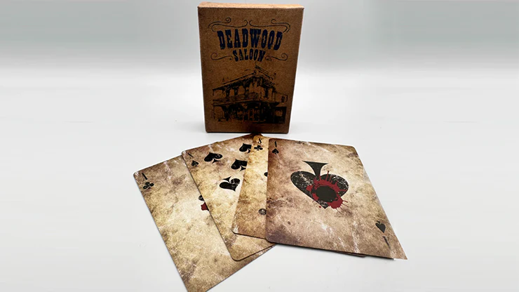 Deadwood Marked Playing Cards Blue - Extra Dead Man's Hand Cards Included - Image 2