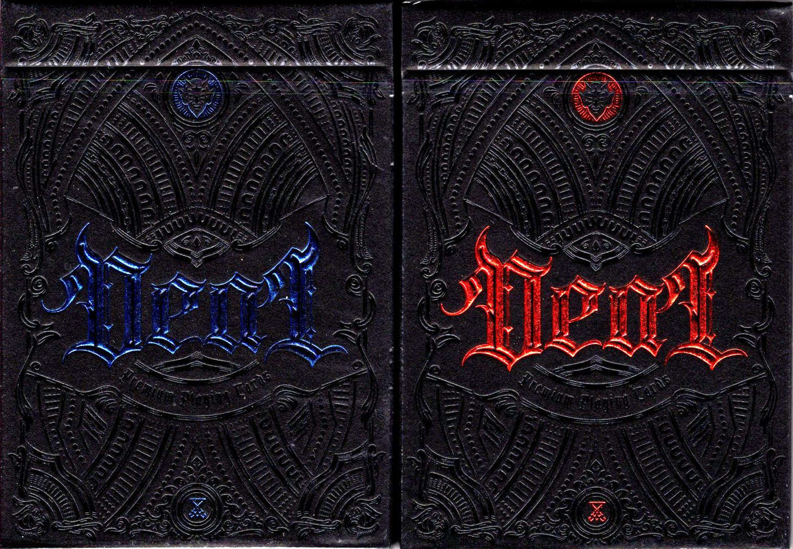 Deal with the Devil Gilded Playing Cards 2 Deck Set TWPCC