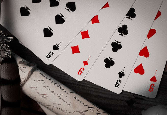 Deal with the Devil Gilded Playing Cards 2 Deck Set TWPCC - Image 5