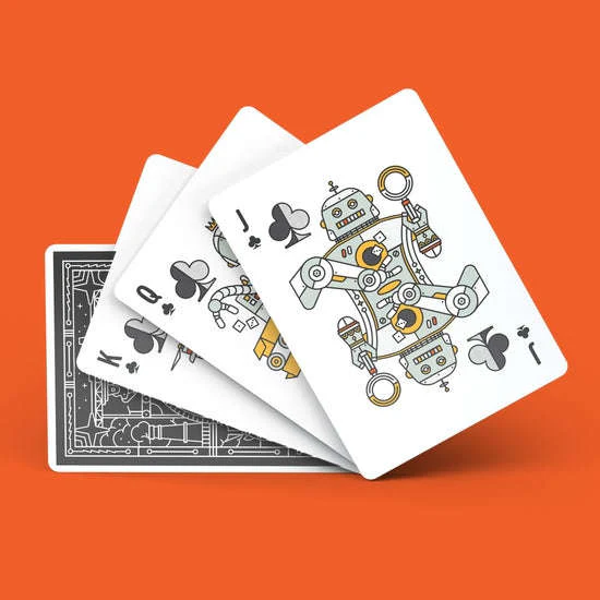 Deck of Robots Playing Cards USPCC - Image 2