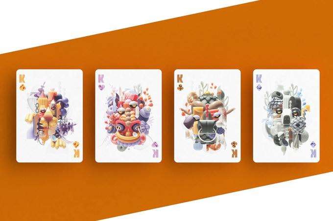Deep Forest Bicycle Playing Cards - Image 6