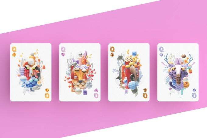 Deep Forest Bicycle Playing Cards - Image 7