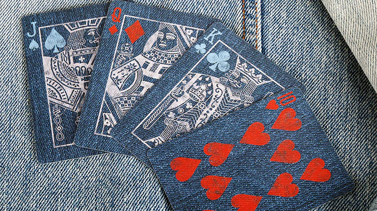 Denim v2 Bicycle Playing Cards - Image 3