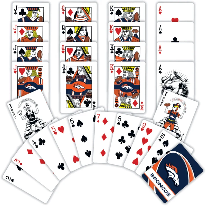 Denver Broncos Playing Cards by Masterpieces - Image 2