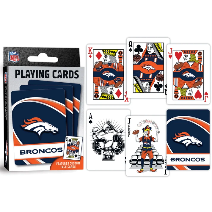 Denver Broncos Playing Cards by Masterpieces - Image 3