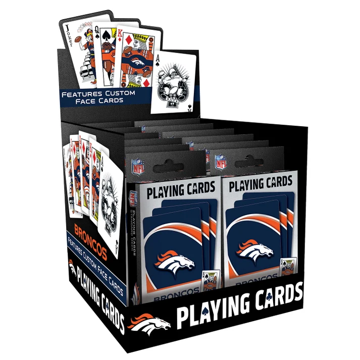 Denver Broncos Playing Cards by Masterpieces - Image 4