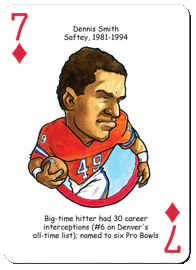Denver Football Heroes Playing Cards - Image 2