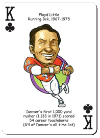 Denver Football Heroes Playing Cards - Image 3