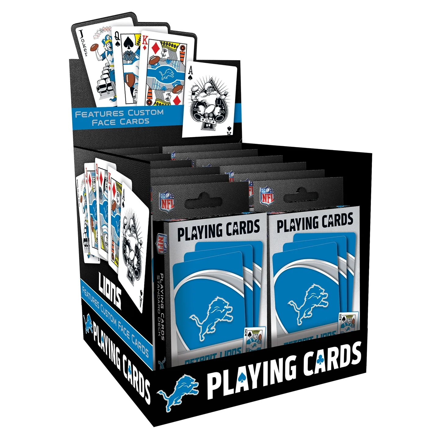 Detroit Lions Playing Cards by Masterpieces - Image 4