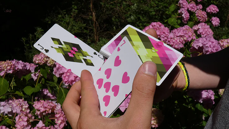 Diamon No 8 Summer Bright Playing Cards USPCC - Image 4