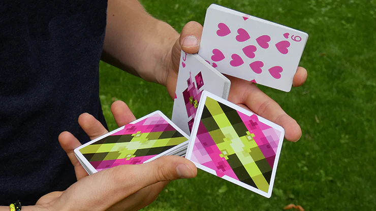 Diamon No 8 Summer Bright Playing Cards USPCC - Image 5
