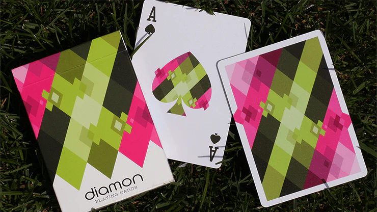 Diamon No 8 Summer Bright Playing Cards USPCC - Image 7