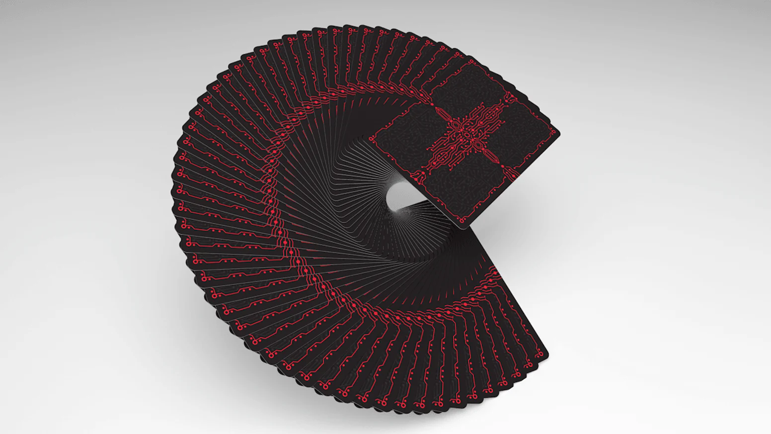 Digital Magma Red Playing Cards MPC - Image 4