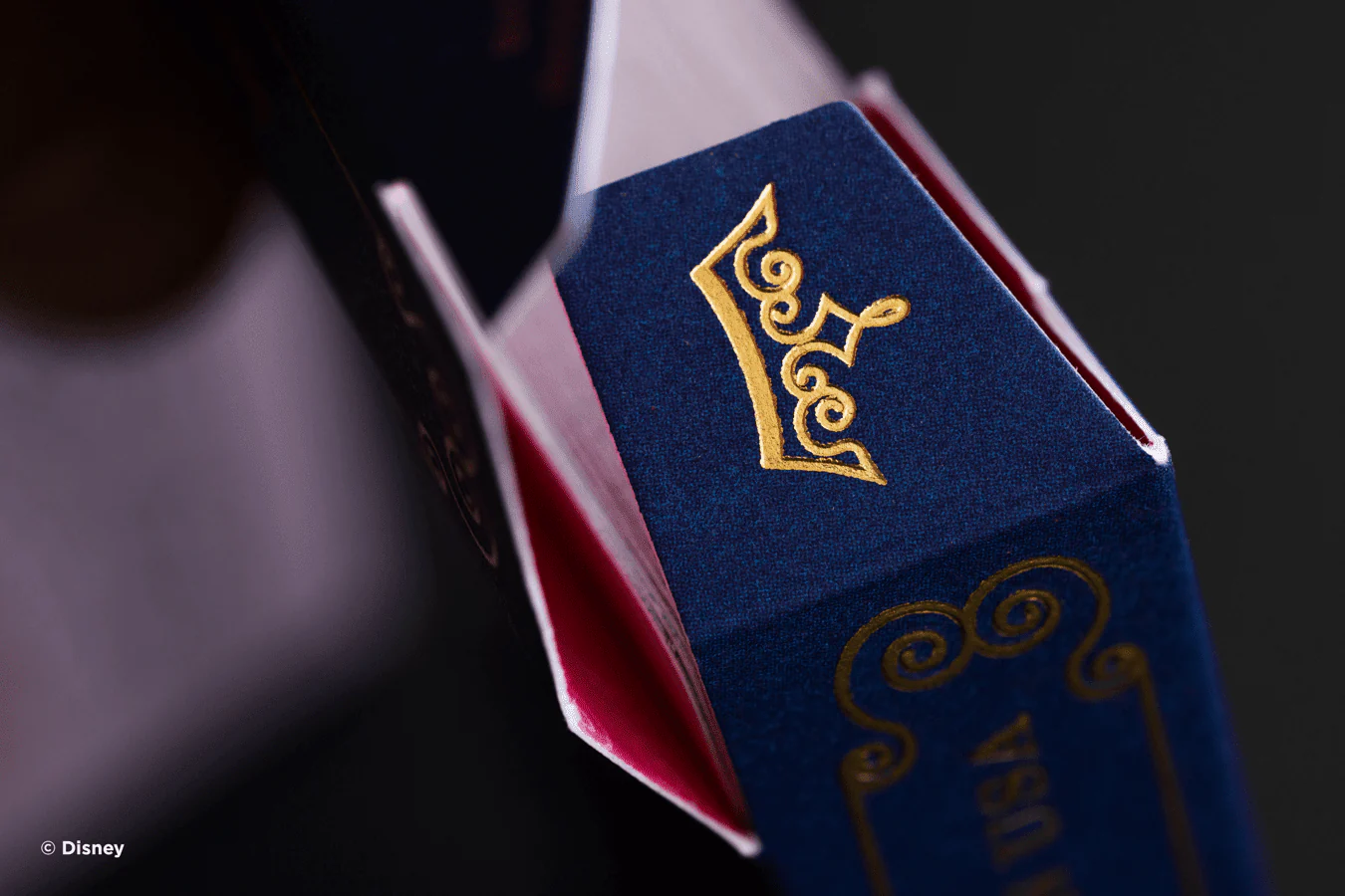 Disney Princess Inspired Navy Bicycle Playing Cards - Image 2