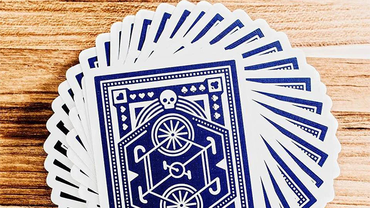 DKNG Blue Wheel Playing Cards by Art of Play - Image 2