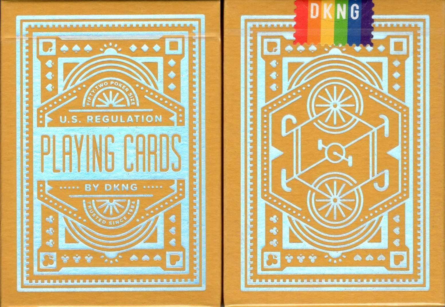 DKNG Rainbow Wheels Playing Cards EPCC - Image 12