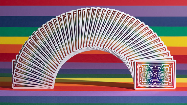 DKNG Rainbow Wheels Playing Cards EPCC - Image 2