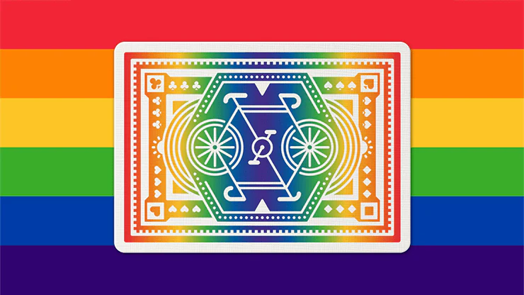 DKNG Rainbow Wheels Playing Cards EPCC - Image 3