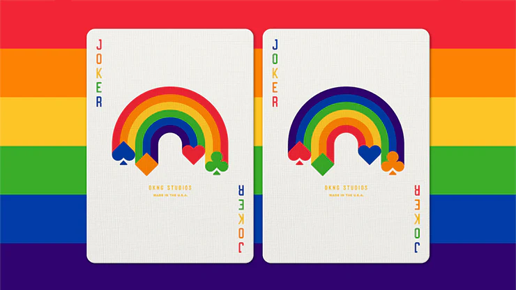 DKNG Rainbow Wheels Playing Cards EPCC - Image 5