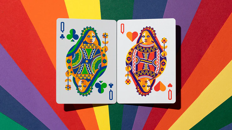 DKNG Rainbow Wheels Playing Cards EPCC - Image 6