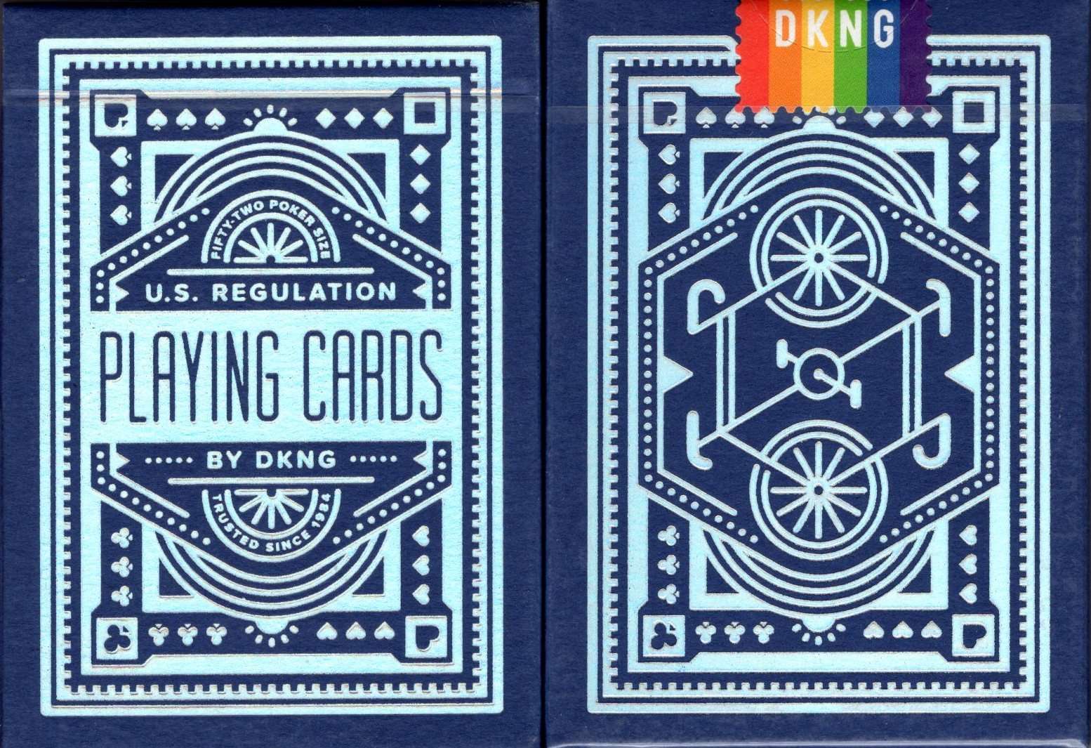 DKNG Rainbow Wheels Playing Cards EPCC - Image 7