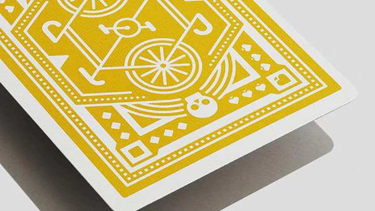 DKNG Yellow Wheel Playing Cards by Art of Play - Image 3