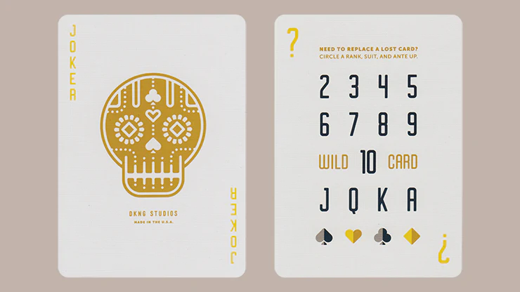 DKNG Yellow Wheel Playing Cards by Art of Play - Image 5
