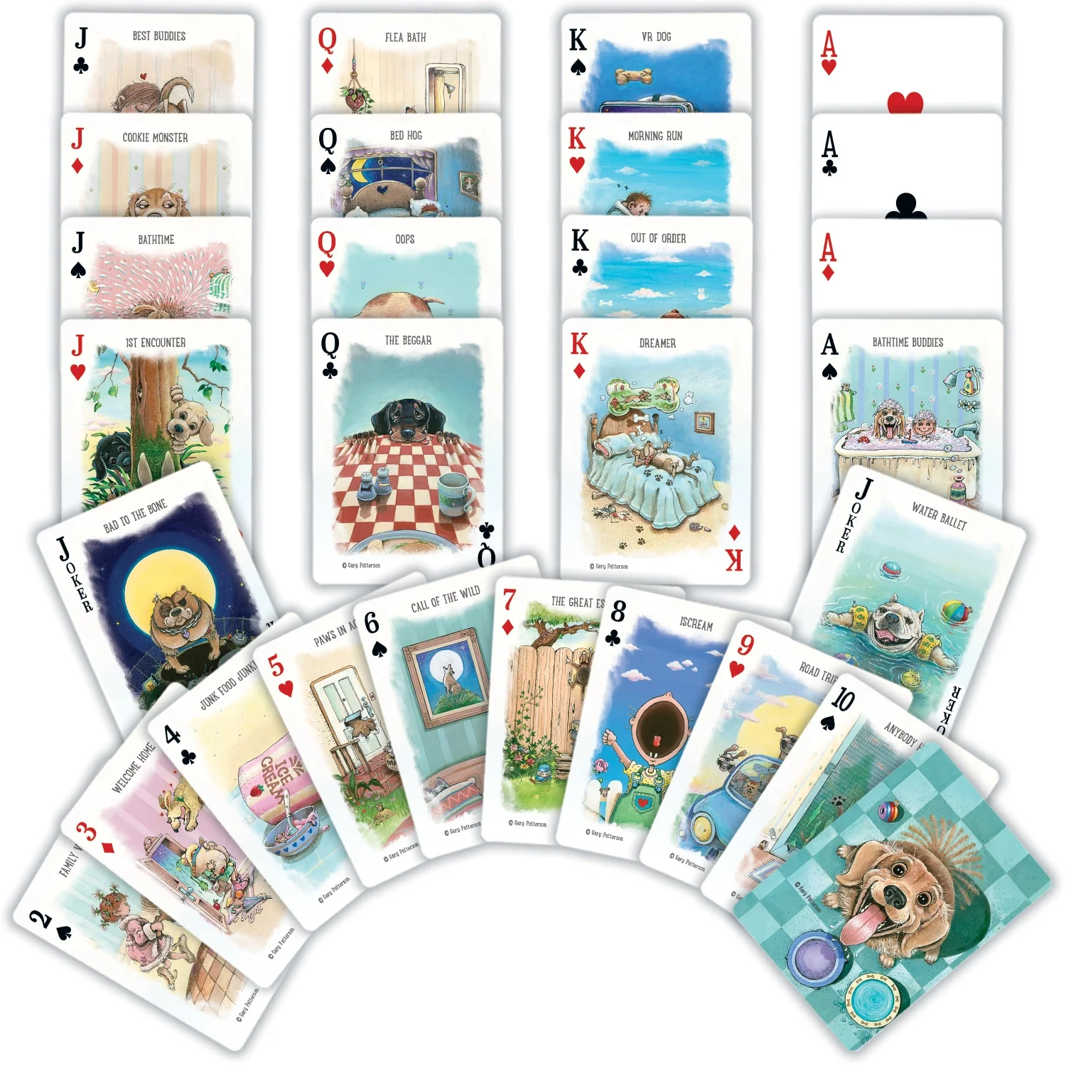 Dogs Playing Cards by Masterpieces - Image 2