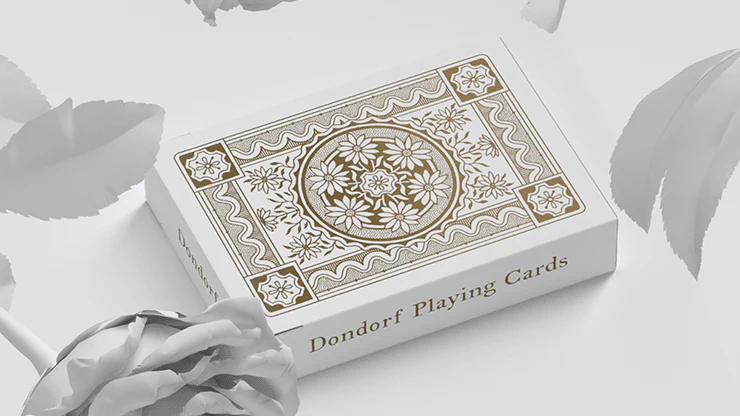 Dondorf White Gold Playing Cards USPCC - Image 6