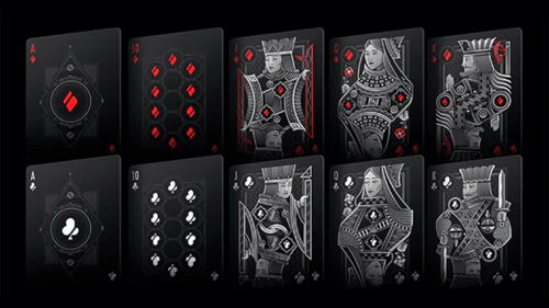 Double Black Classic Bicycle Playing Cards - Image 6