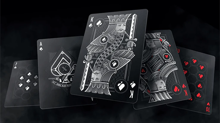 Double Black Classic Playing Cards USPCC - Image 4