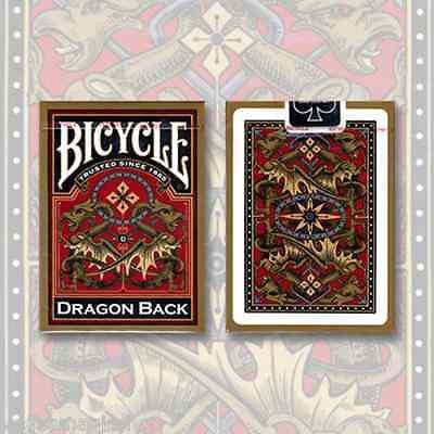 Dragon Back Gold Bicycle Playing Cards - Image 2