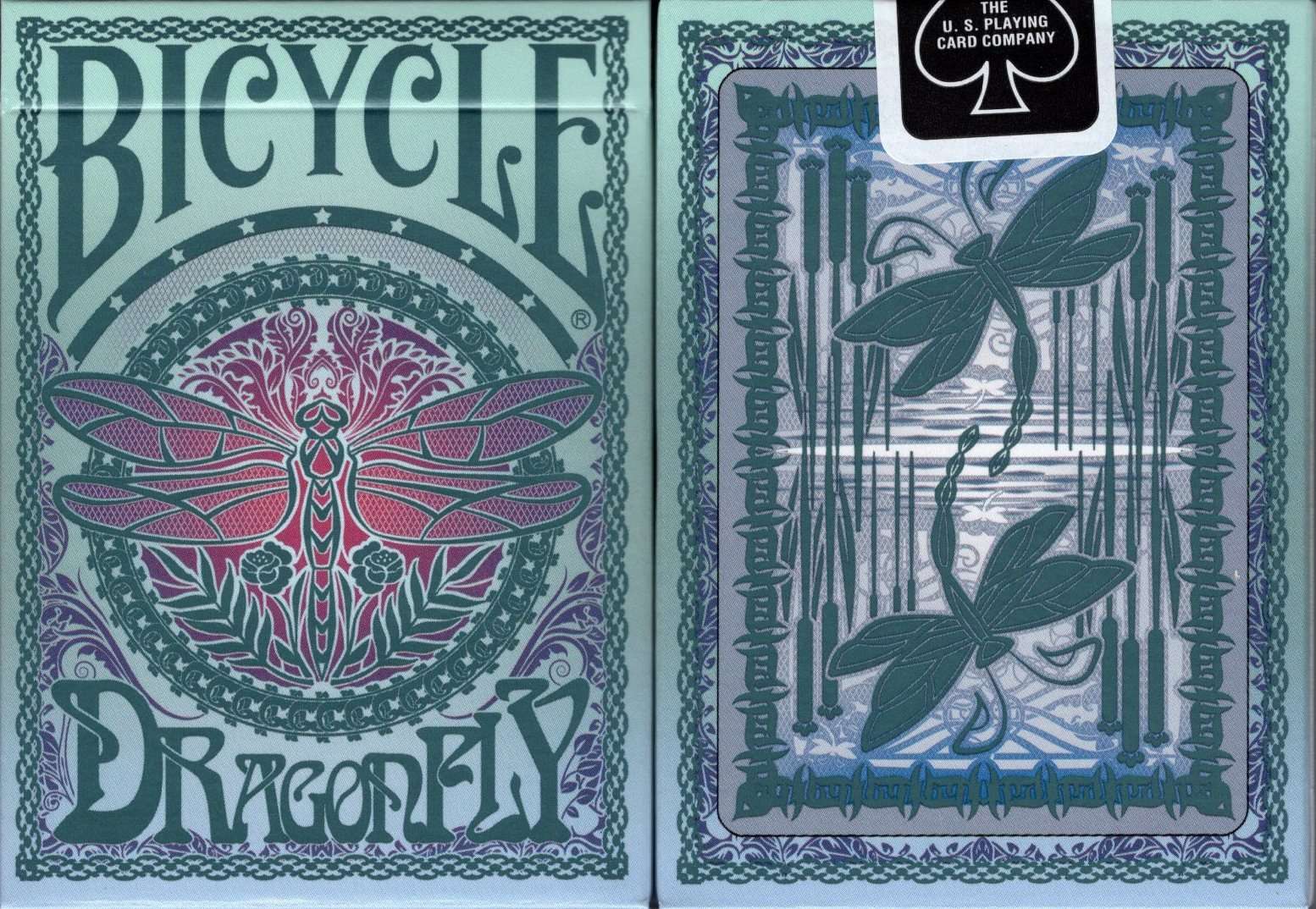 Dragonfly Bicycle Playing Cards - Image 2