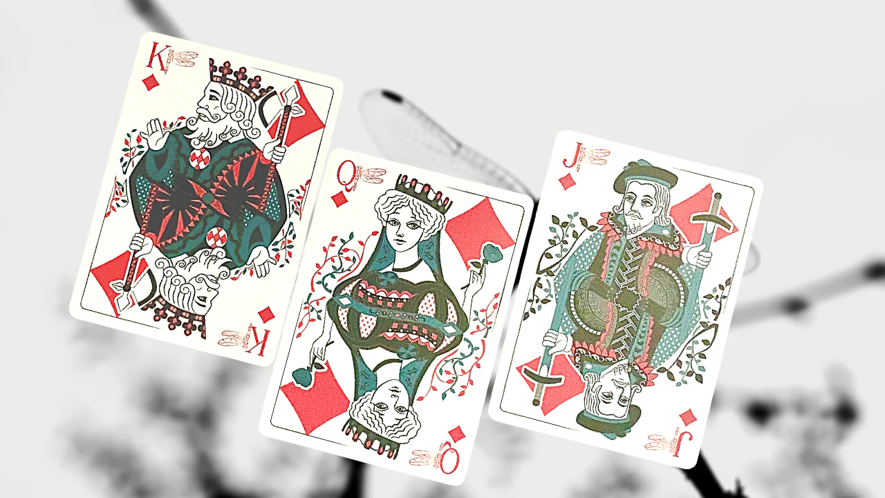 Dragonfly Gilded Bicycle Playing Cards - Image 13