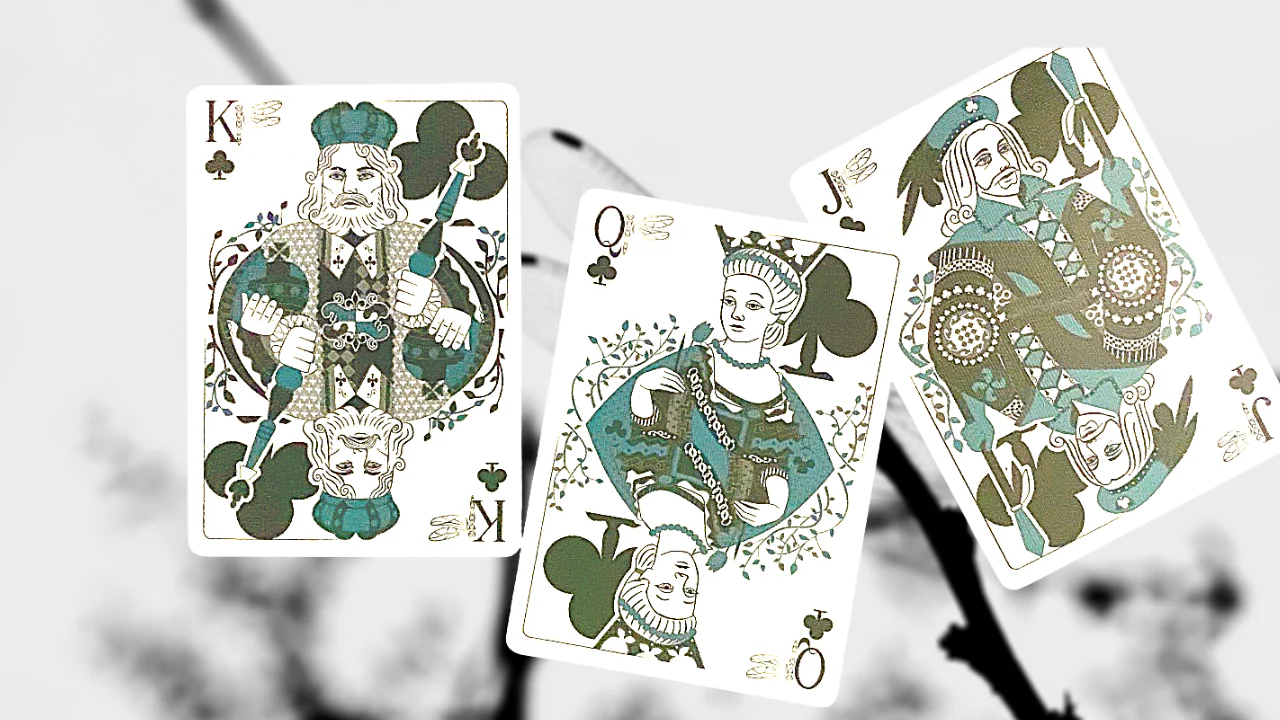 Dragonfly Gilded Bicycle Playing Cards - Image 14